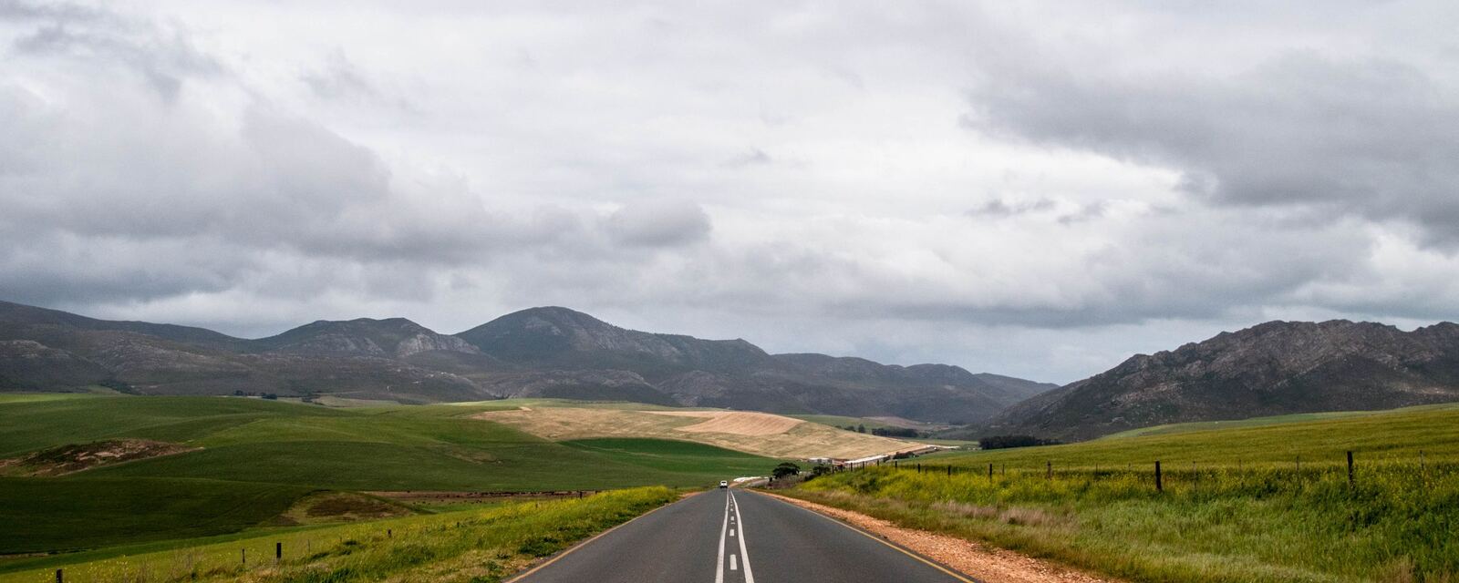 An open road through Eastern Cape hills